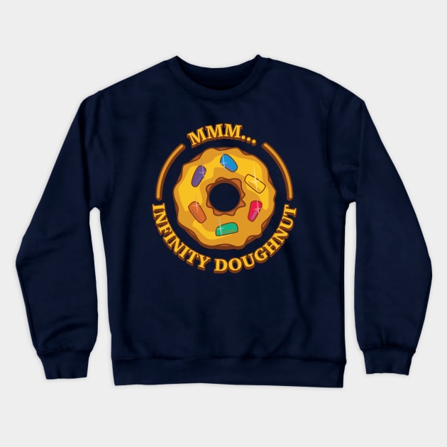 Infinity Doughnut Crewneck Sweatshirt by DeepDiveThreads